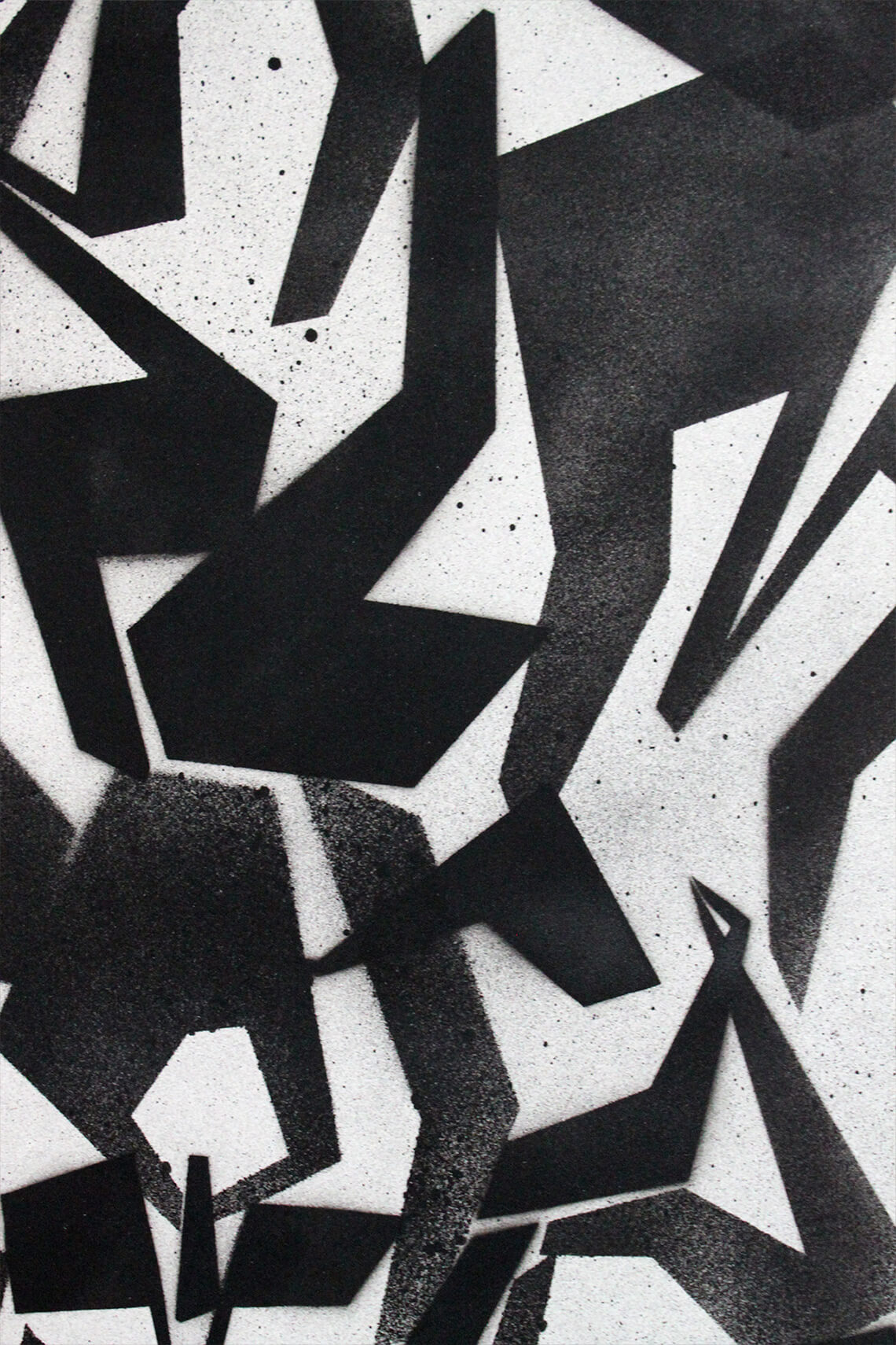 Graffiti typography